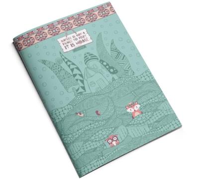 Opakowanie MN Green Forest Zeszyt A5/40K linia