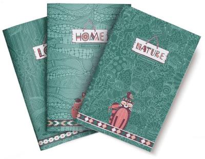 Opakowanie MN Green Forest Zeszyt A6/32 strony gładki 3szt