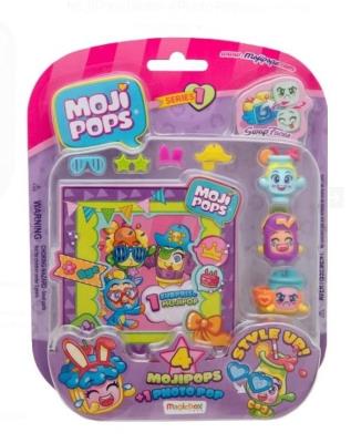 Opakowanie MojiPops figurki 4 + 1 photo pop