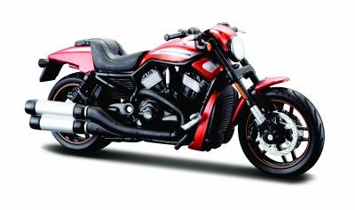 Opakowanie MOTOCYKL 2012 VRSCDX NIGHT ROD POMARAŃCZOWY SKALA 1:18