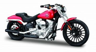 Opakowanie MOTOCYKL BREAKOUT 2016 CZERWONY SKALA 1:18