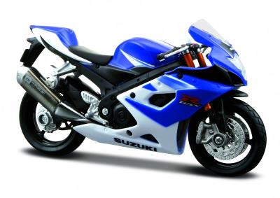 Opakowanie MOTOCYKL SUZUKI GSX-R 1000 Z PODSTAWKĄ SKALA 1:18