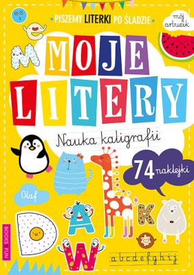 Okładka książki Nauka kaligrafii. Moje literki