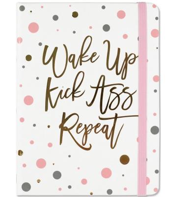 Opakowanie Notatnik midi Wake Up Kick Ass Repeat