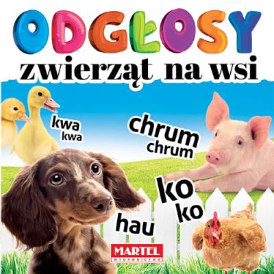 Okładka książki ODGŁOSY ZWIERZĄT NA WSI