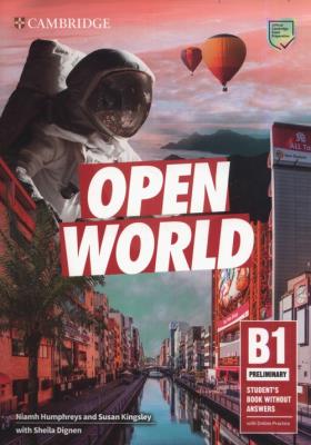 Okładka książki Open World Preliminary Student's Book without Answers with Online Practice