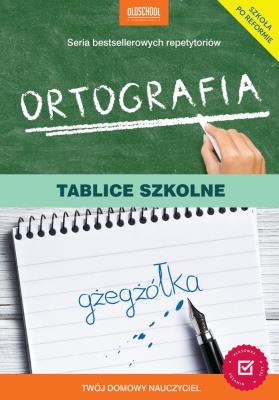 Okładka książki Ortografia. Tablice szkolne