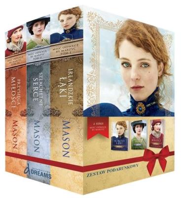 PAKIET MIEĆ ODWAGĘ BY MARZYĆ TOMY 1-3. Autor: Susan Anne Mason. SmakLiter.pl Okładka książki PAKIET MIEĆ ODWAGĘ BY MARZYĆ TOMY 1-3