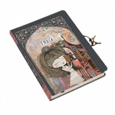 Opakowanie PAMIĘTNIK DLA DZIEWCZYNKI SERIA INDIA ANEKKE