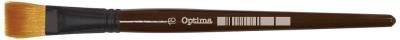 Pędzel płaski NO.18. Wydawca: Optima JG. SmakLiter.pl Opakowanie Pędzel płaski NO.18