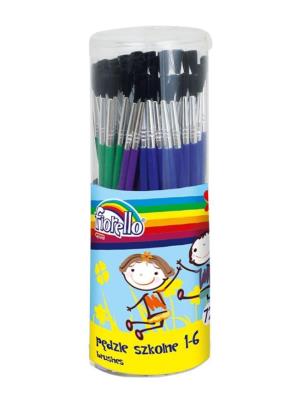 Opakowanie Pędzle w tubie nr 1-6 (72szt) FIORELLO