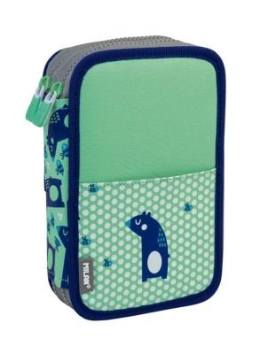 Opakowanie Piórnik 2 poz. z wyprawką Net&Lit zielony MILAN