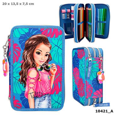 Opakowanie PIÓRNIK POTRÓJNY TOP MODEL TROPICAL Z WYPOSAŻENIEM 10421