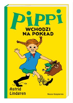 PIPPI WCHODZI NA POKŁAD WYD. 18. Autor: Lindgren Astrid. SmakLiter.pl Okładka książki PIPPI WCHODZI NA POKŁAD WYD. 18