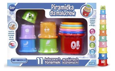 Opakowanie Piramidka dla malucha E-edu A