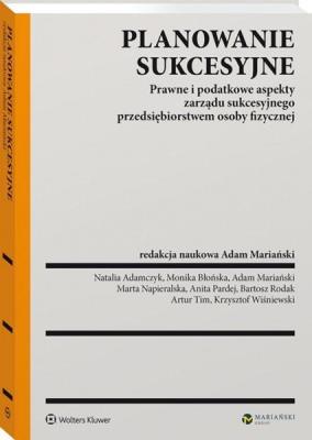 Planowanie sukcesyjne. Autor: Adam Mariański. SmakLiter.pl Okładka książki Planowanie sukcesyjne
