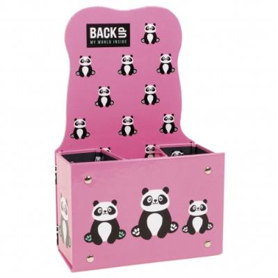 Opakowanie Pojemnik na przybory szkolne Pandy DERFORM