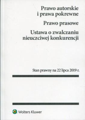 Okładka książki Prawo autorskie i prawa pokrewne