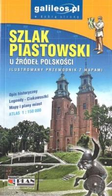 Okładka książki Przewodnik ilustrowany z mapami - Szlak Piastowski