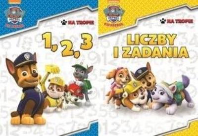 Okładka książki Psi Patrol. Na tropie. Zestaw 2 książek + prezent