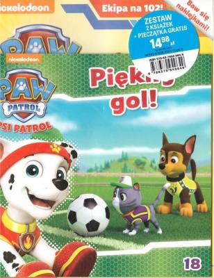 Okładka książki Psi Patrol. Zestwa 2 książek + pieczątka