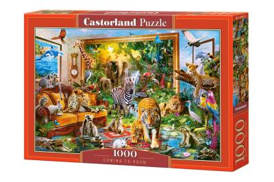 Puzzle 1000 Coming to Room CASTOR. Wydawca: Castorland. SmakLiter.pl Opakowanie Puzzle 1000 Coming to Room CASTOR