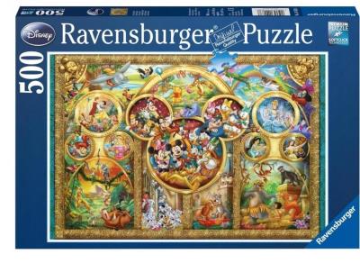 Opakowanie Puzzle 500 Rodzina Disneya
