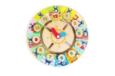 Opakowanie Puzzle drewniane Zegar z pinezkami - Labirynt mysz