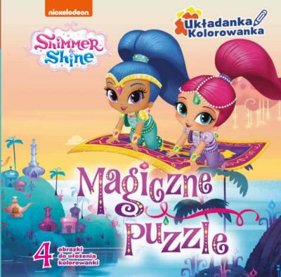 Okładka książki Shimmer and Shine. Układanka... Magiczne puzzle
