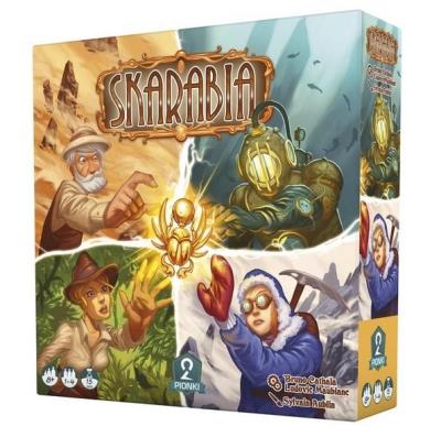 Skarabia PORTAL. Autor: Portalgames. SmakLiter.pl Okładka książki Skarabia PORTAL