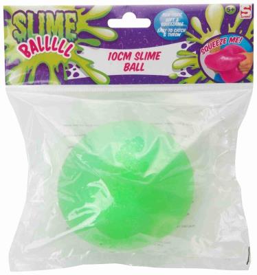Opakowanie Slime'owa piłka 10cm mix kolorów