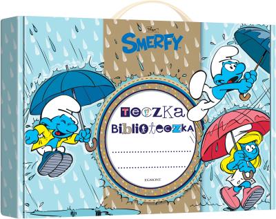 Okładka książki SMERFY TECZKA BIBLIOTECZKA