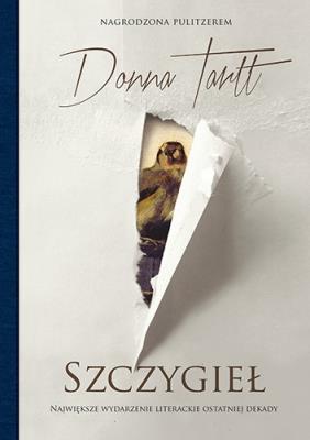 Szczygieł. Autor: Donna Tartt. SmakLiter.pl Okładka książki Szczygieł
