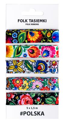 Opakowanie TASIEMKI DEKORACYJNE FOL 5 X 1,5M