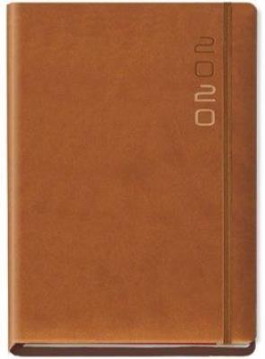 Opakowanie Terminarz 2020 A5 Flex - z gumką brązowy