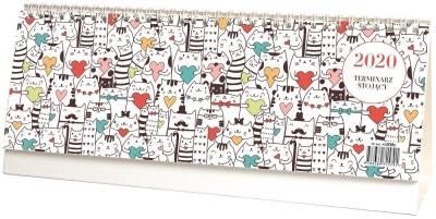 Opakowanie Terminarz 2020 Biurowy Stojący