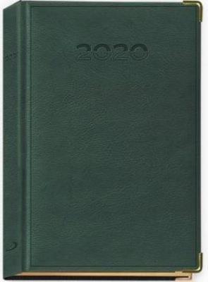 Opakowanie Terminarz 2020 Lux złocony zielony