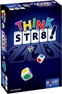 Think Str8! HUCH! & friends. Autor: Leo Colovini. SmakLiter.pl Okładka książki Think Str8! HUCH! & friends