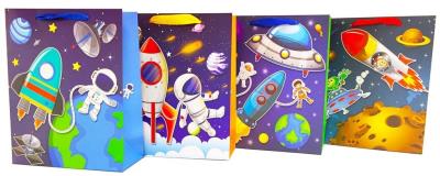 Opakowanie Torebka Lux dziecięca Astronauta średnia A5 ROZETT