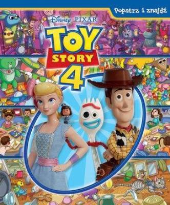 Okładka książki Toy Story 4. Popatrz i znajdź