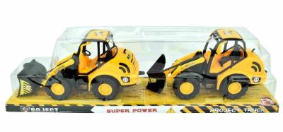 Opakowanie Traktory budowlane pod kloszem