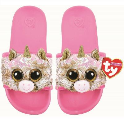 Opakowanie TY Fashion Fantasia - cekinowe kapcie Jednorożec S