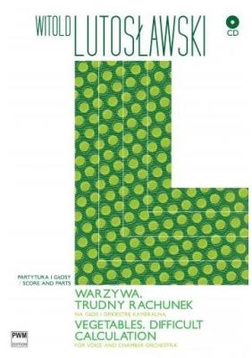 Warzywa. Trudny rachunek PWM. Autor: Lutosławski Witold. SmakLiter.pl Okładka książki Warzywa. Trudny rachunek PWM