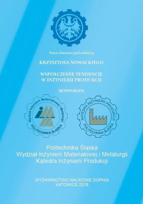 Okładka książki Współczesne tendencje w inżynierii produkcji