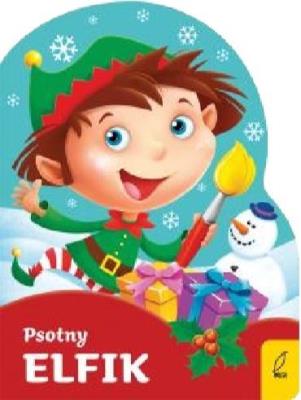 Wykrojnik - Psotny elfik w, 2019. Autor: Urszula Kozłowskaq. SmakLiter.pl Okładka książki Wykrojnik - Psotny elfik w, 2019