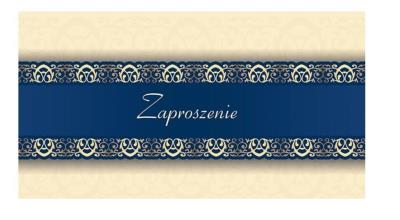 Opakowanie Zaproszenia Bello nr 03 (opakowanie 10 szt)