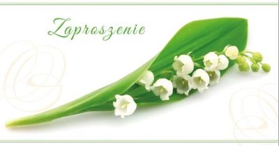 Opakowanie Zaproszenia Flowers nr 01 (opakowanie 10 szt)