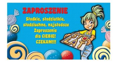 Opakowanie Zaproszenia Young nr 02 (opakowanie 10 szt)