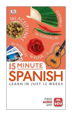 15 Minute Spanish. Wydawca: DK. SmakLiter.pl Opakowanie 15 Minute Spanish