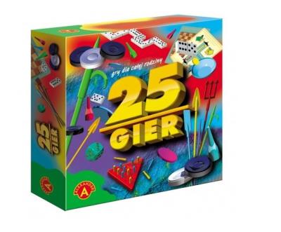 Okładka książki 25 gier ALEX